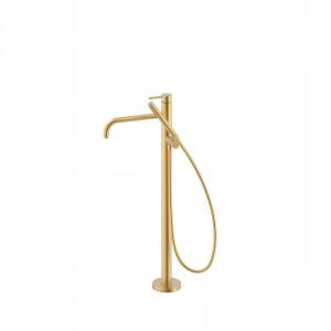 Bateria wannowo-natrysk ścienna ARMATURA KRAKÓW ANGELIT 1-uchw. biała-chrom