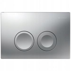 Przycisk uruchamiający GEBERIT Delta25 okrągły przedni chrom matowy