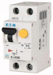 EATON Wyłącznik kombinowany 6kA PFL6-10/1N/B/003-A