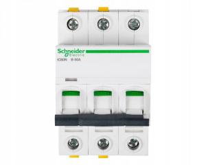 SCHNEIDER ELECTRIC Wyłącznik nadprądowy iC60N-B50-3 B 50A 3-biegunowy