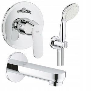 Bateria wannowa GROHE Euroeco 1-uchwytowa chrom