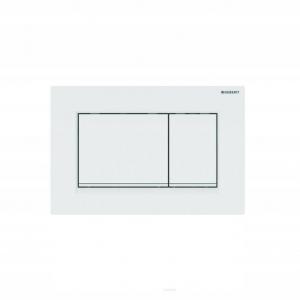 Przycisk uruchamiający GEBERIT Sigma20 ex Sigma30 prostokątny przedni biały