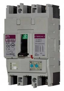 ETI Wyłącznik mocy 3P, 25kA, wyzw. TM EB2 125/3L 100A 3P