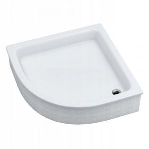 SCHEDPOL Brodzik akryl Grawello z podbud Stabilsound Plus 90x90 półokrągły