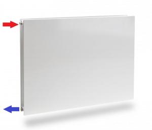 GRZEJNIK PURMO HIGIENICZNY FH30 900x2000 C 30 PLAN Boczny