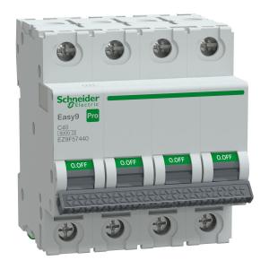 Wyłącznik nadprądowy Easy9 Pro EZ9F-C40-4 C 40A 4-biegunowy