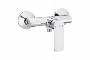 Bateria natryskowa ścienna ARMATURA KRAKÓW AMAZONIT 2-otw mosiężna chrom