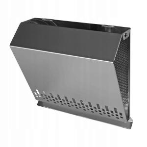 AWENTA Czerpnia ścienna metalowa fi160, inox