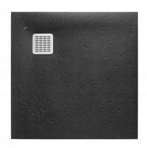 Brodzik prysznicowy kompozyt STONEX kwadrat 90x90x2.8cm TERRAN syfon
