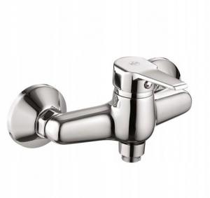 Bateria natryskowa ścienna ARMATURA KRAKÓW GERMAN 2-otw mosiądz chrom