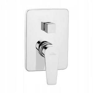 Bateria natryskowa INVENA podtynkowa DOKOS 2-funkcyjna 48h