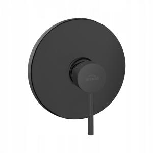 Bateria natryskowa INVENA DAFNI CZARNA 1-funkcyjna