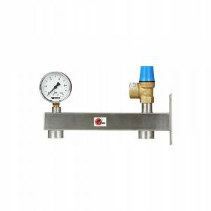 Elterm Grupa bezpieczeństwa c.w.u. INOX 8 bar 48h