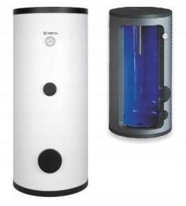 Wymiennik pionowy stojący 134 KOSPEL SW-140 Termo Max z wężownicą spiralną