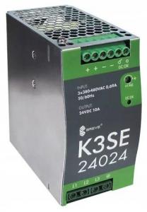 BREVE Zasilacz K3SE 24024N 3x400/ 24VDC 10A
