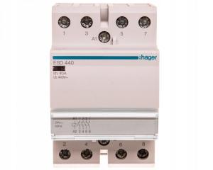 HAGER Stycznik 24VAC 4NO 40A AC-7a/b