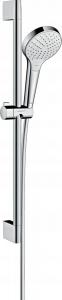 HANSGROHE Croma Select S Zestaw prysznicowy Vario z drążkiem 65 cm