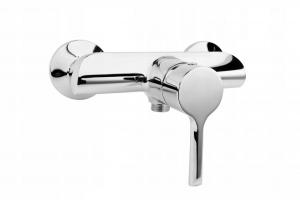 Bateria natryskowa ścienna ARMATURA KRAKÓW BARYT 2-otw mosiężna chrom