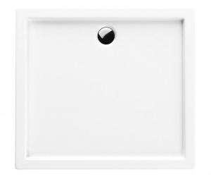 SCHEDPOL Brodzik akrylowy Competia z podbudową Stabilsound Plus 80x100x14cm