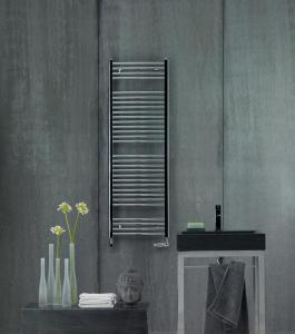 Grzejnik łazienkowy Virando Basic Bow ABT 803W 1466x595x100mm traffic whit