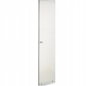 INVENA SZYBA DRZWIOWA DO KABINY PARLA SZKŁO MRÓZ 90X90 PROFIL CHROM