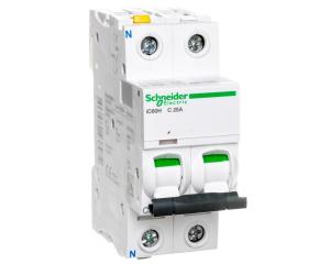 SCHNEIDER ELECTRIC Wyłącznik nadprądowy iC60H-C25-1N C 25A 1N-biegunowy