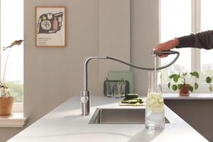 Bateria filtrująca Grohe Blue Pure Minta z wyciąganą, obracaną w zakresie 3
