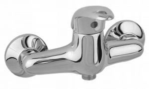 Bateria natryskowa ścienna ARMATURA KRAKÓW KWARC 1-uchw 2-otw mosiądz chrom