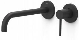 Bateria umywalkowa podtynkowa TRES STUDY EXCLUSIVE 2-otw złota matowa