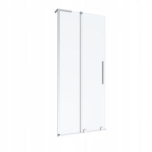 KABINA WALK-IN PRZESUWNA 120 CM, TRANSP, CHROM