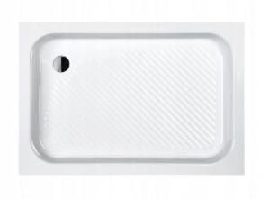 Brodzik akryl prostokątny 80x90x15 cm SANPLAST Classic B/CL 80x90x15+STB