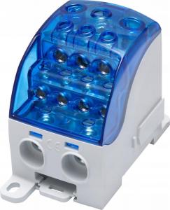 SIMET SUB 490 Blok rozdzielczy - uniwersalny Al/Cu 82090 SIMBLOCK niebieski