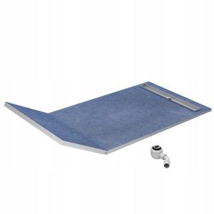 Płyta spadkowa z odpływem liniowym Stabilsound 130+50x90 do zab płytkami