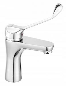 FERRO Bateria umywalkowa ALGEO MEDICO stojąca korek automatyczny chrom