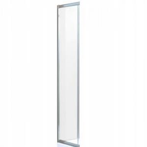 INVENA SZYBA BOCZNA DO KABINY PARLA SZKŁO CLEAR 80X80 PROFIL CHROM