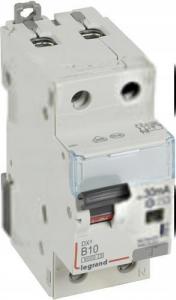 LEGRAND Wyłącznik różnicowo-nadprądowy P312 2P B 10A 30MA TYP AC DX3