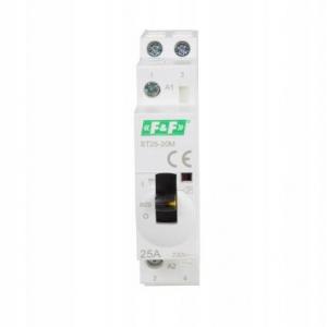 F&F Stycznik modułowy ST25-20-M styki 2NO I=25A 230-240V AC