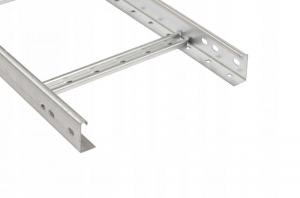 BAKS Drabinka DKP300H50/3 N, grubość blachy 1,5mm