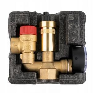 Grupa bezpieczeństwa Afriso KSG mini do instalacji C.O 77350 z izolacją 48h