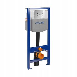 Stelaż Podtynkowy B958 System 50 Pneumatyczny Przycisk Chrom Błysk