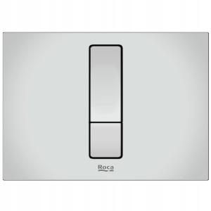 Przycisk spłukujący ROCA DUPLO S PS4 podwójny chrom 202 x 145 x 6 mm