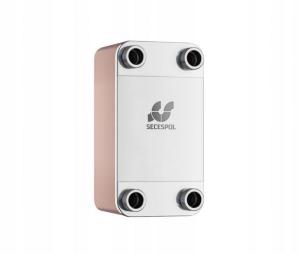 Wymiennik płytowy HEXONIC lutowany jednoprzepływowy LC110-50-2 372kW 48h