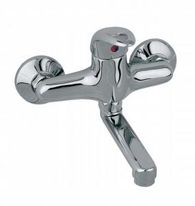 Bateria umywalkowa ścienna ARMATURA KRAKÓW MEDICO NEW mosiężna chrom