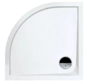 Brodzik akrylowy półokrągły zabudowany SANPLAST Prestige Bza/PR 90x90x3