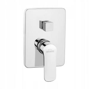 Bateria natryskowa INVENA podtynkowa SIROS 2-funkcyjna 48h