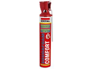 SOUDAL Piana montażowa soudafoam comfort 750ml z aplikatorem Genius Gun