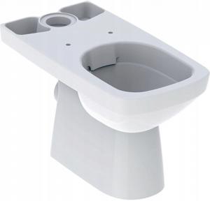 Miska stojąca WC Selnova Square do spłuczki nasadzanej, lejowa, B35 cm, H40