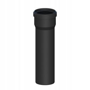 Rura kominowa prosta PP L1000mm DN60mm odporna na promieniowanie UV z uszcz