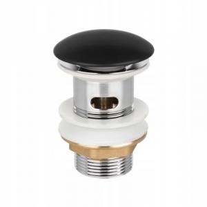 INVENA KOREK CLICK-CLACK, Z PRZELEWEM, DUŻY GRZYBEK CZARNY PÓŁMAT