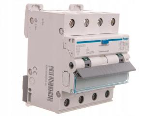 Wyłącznik różnicowoprądowy z członem nadprądowym 4P 6kA B 25A/30mA Typ A